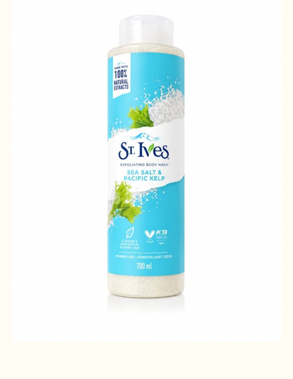 St Ives Exfoliating Body wash Sea salt & Pacific Kelp 700ml